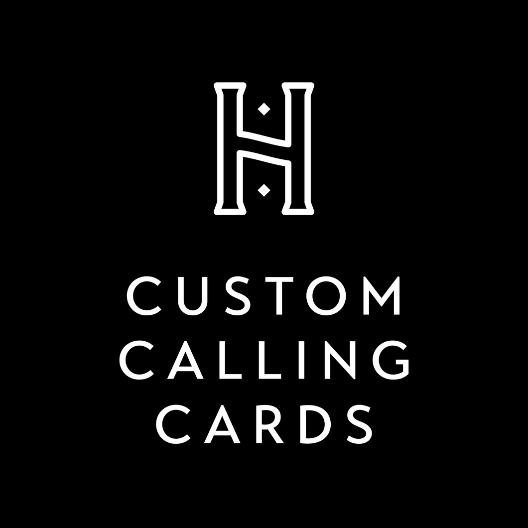 Custom Calling Cards